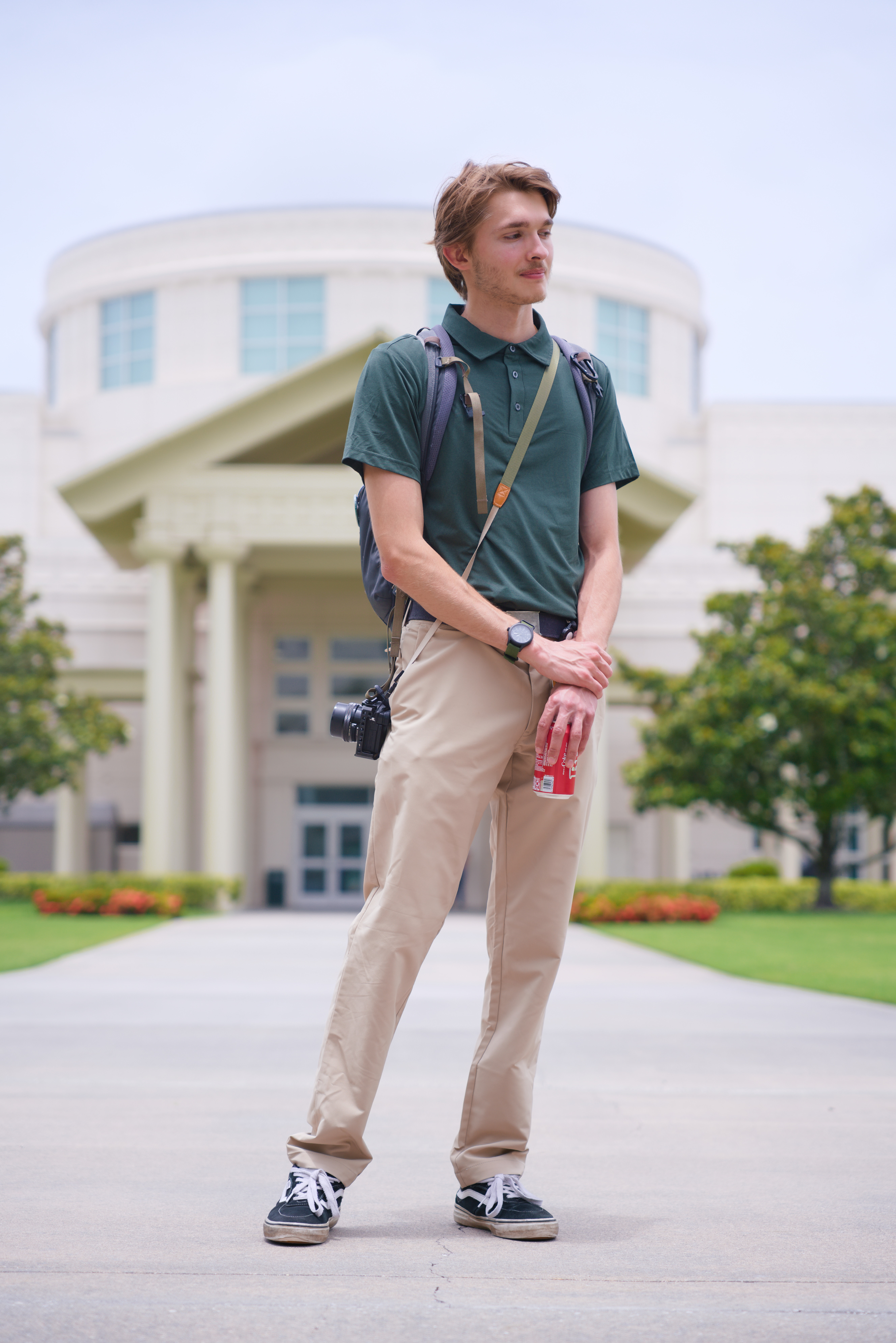 Jaden T. Smith on campus